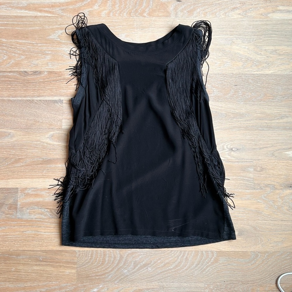 Rebecca Taylor Fringe Blouse
